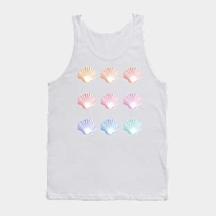 Pastel shell art Tank Top